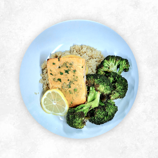 Honey Dijon Baked Salmon