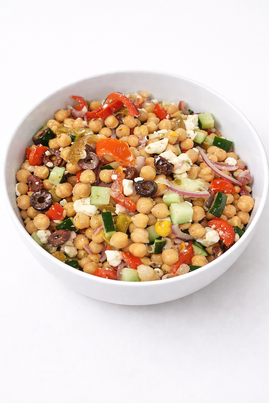 MEDITERRANEAN CHICKPEA SALAD